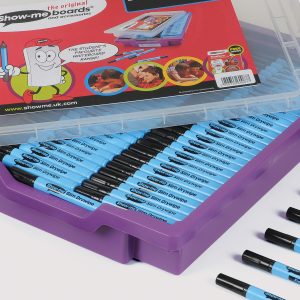 Fine point drywipe whiteboard pens