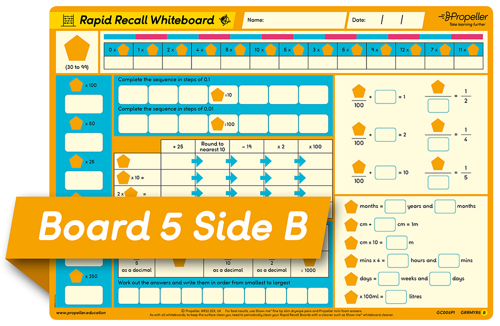 Year 5 Side B