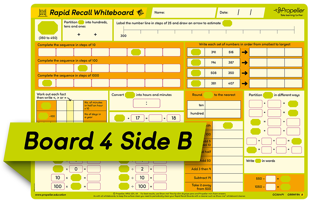 Year 4 Side B